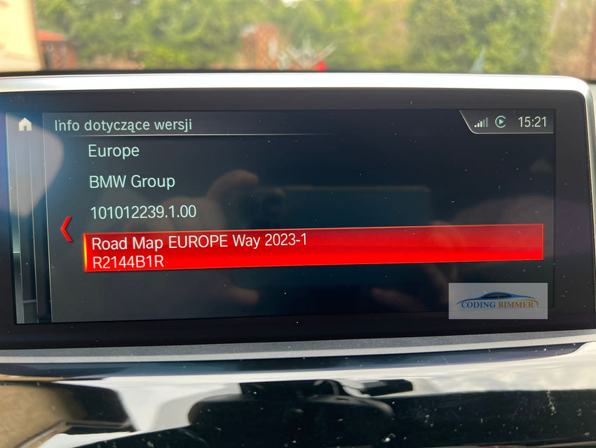 BMW / MINI Apple CarPlay Activation for ENTRYNAV2 / WAY - no ATM (inactive Connected Drive ex. import USA)