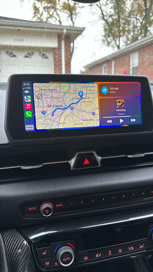 Toyota Supra A90 Apple Carplay Fullscreen