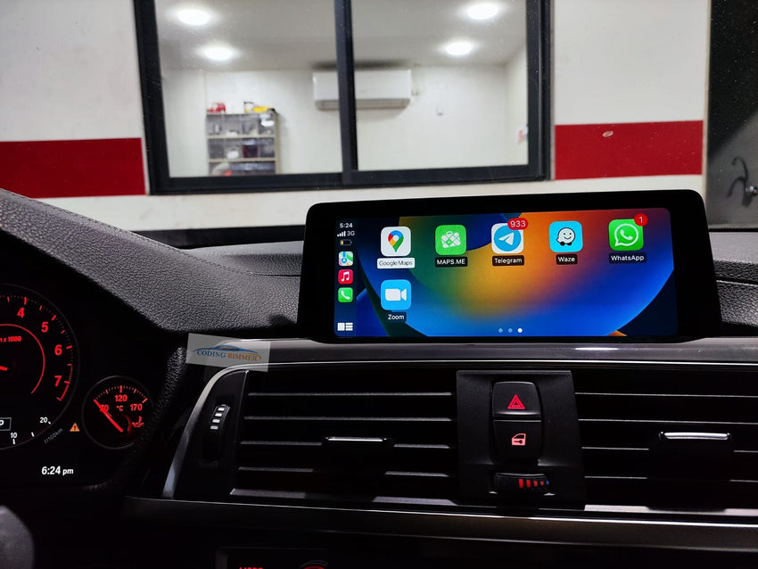 BMW Evo Apple CarPlay Lifetime Activation + Fullscreen + Video in motion + Mirroring