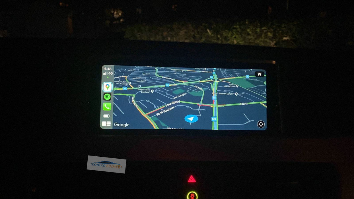 BMW Firmware Upgrade for Entrynav2 / WAY + Apple CarPlay Fullscreen