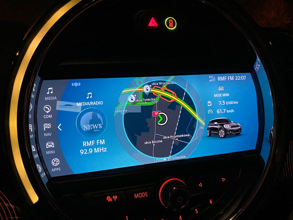 MINI Entrynav2 NBT Evo update + NEW UI + Fullscreen CarPlay