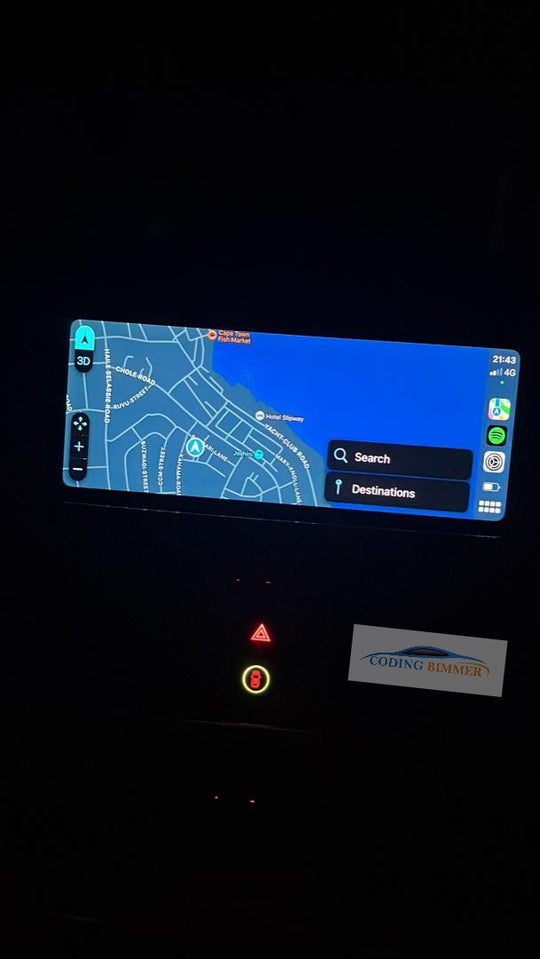 BMW Evo Apple CarPlay Lifetime Activation + Fullscreen + Video in motion + Mirroring